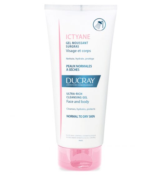 Ducray – Ictyane gel moussant surgras – 200 ml