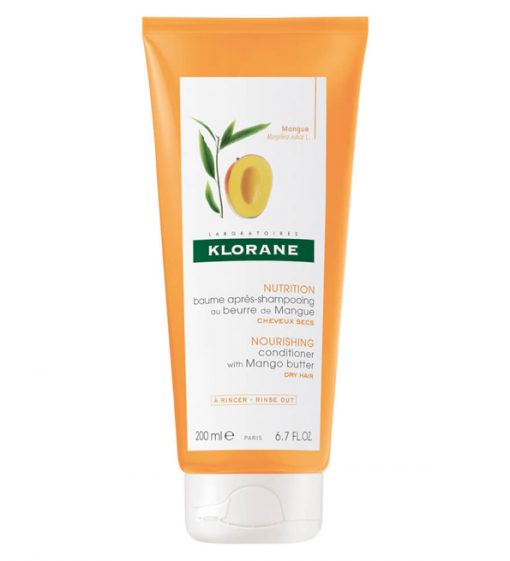 Klorane Baume Après-Shampoing au Beurre de Mangue – 200 ml