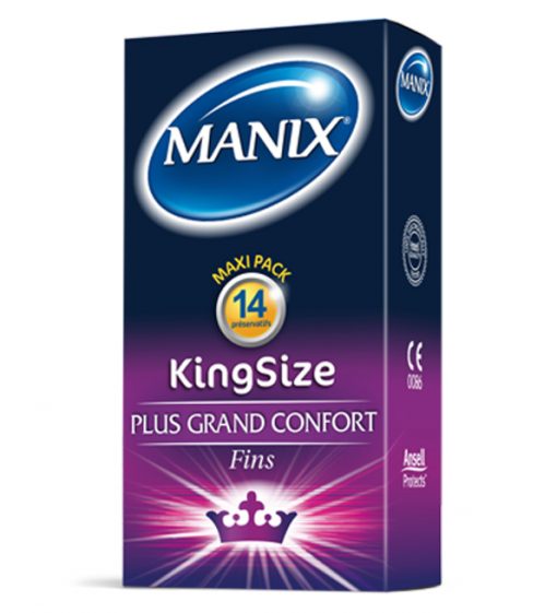 Manix King Size – 14 Piéces