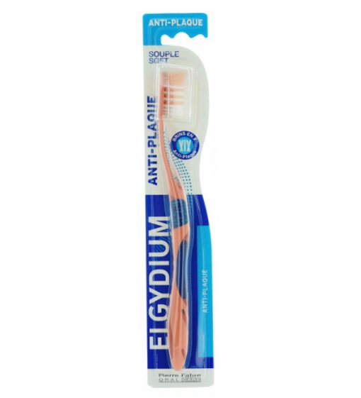 Elgydium – Brosse à dents Anti-Plaque Souple