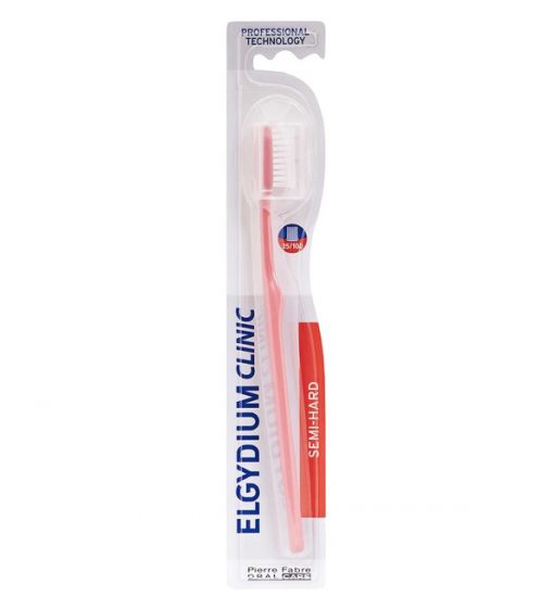 Elgydium Clinic – Brosse à dents Mi-dure 25/100