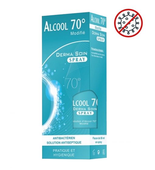 Derma Soin Spray Alcool 70° – 50 ml