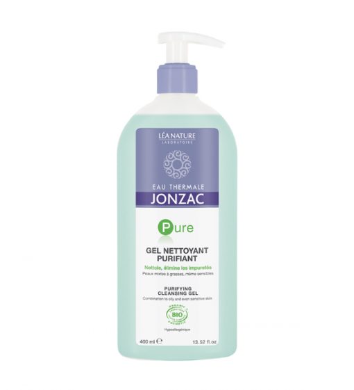 Jonzac Pure Gel Nettoyant Purifiante Peaux Mixte à Grasse 400ml