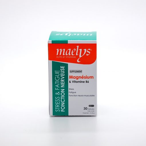 Maelys Magnésium & Vitamine B6 – 30 gélules – Image 2