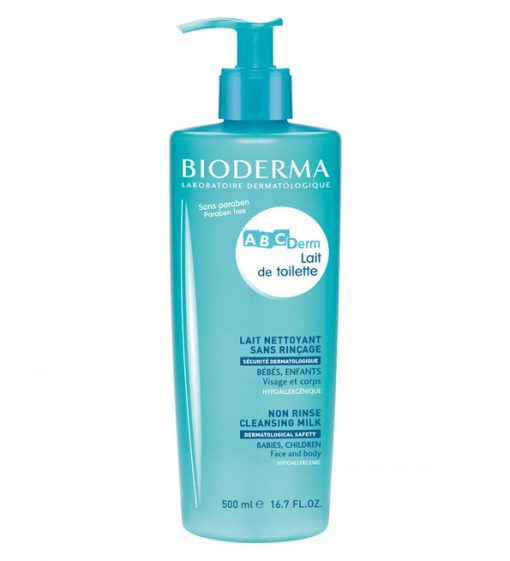 ABCDerm lait nettoyant sans rinçage – 500 ml