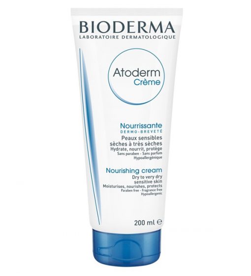 Bioderma Atoderm Crème | Crème nourrissante pour peaux sèches et sensibles | 200 ml