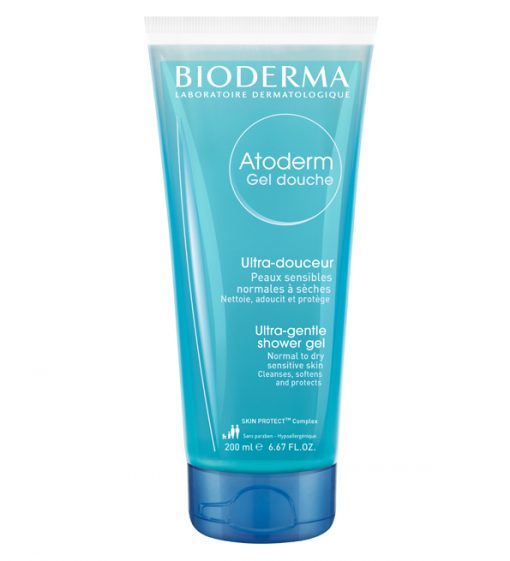 Bioderma Atoderm Gel Douche | Gel douche hydratant pour peaux sèches et sensibles | 200 ml