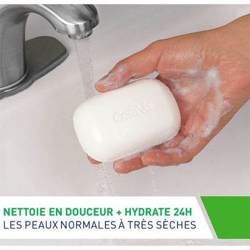 CeraVe Pain Hydratant Surgras Peau Normale à Sèche | 128g – Image 8