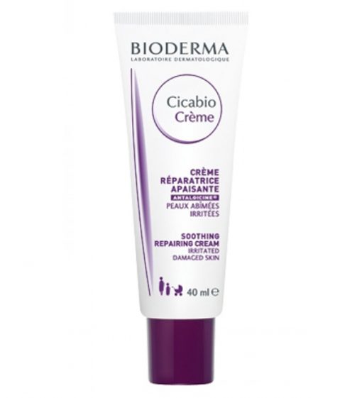 Bioderma Cicabio Crème | Crème réparatrice apaisante pour peaux irritées et abîmées | 40 ml