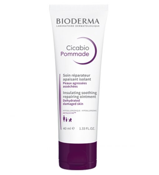 Bioderma Cicabio Pommade Soin Réparateur Apaisant Isolant | Pommade réparatrice pour peaux irritées et abîmées | 40 ml