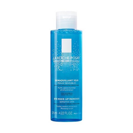 La Roche-Posay Démaquillant Physiologique Yeux Sensibles | Démaquillant pour les Yeux Délicats | 125ml