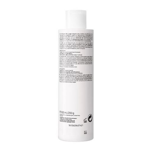 La Roche-Posay Kerium Shampoing Antipelliculaire Pellicules Grasses | 200ml – Image 3