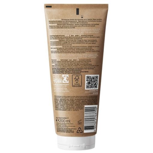La Roche-Posay Lipikar Baume AP+M Tube Eco-Responsable Peau Sèche et Eczéma Atopique | 200ml – Image 3