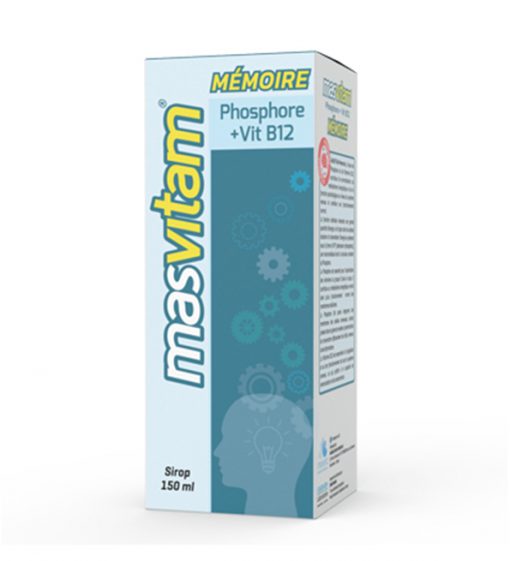 Masvitam Mémoire Phosphore + Vitamine B12 – 150ml