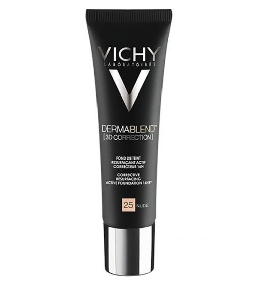 Vichy Dermablend Fond de teint Correction 3D – 25 NUDE – 30 ml