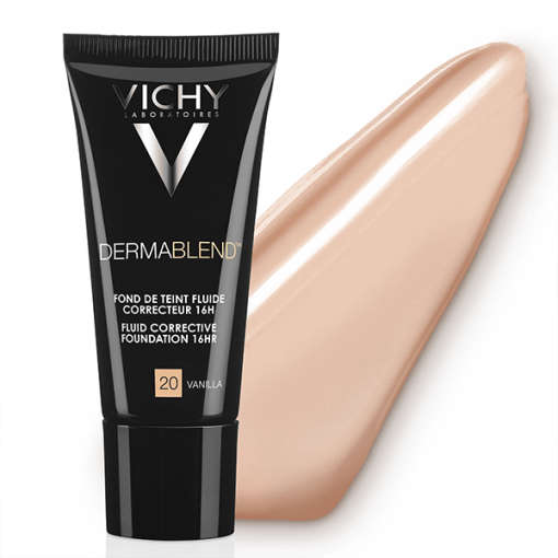 Vichy Dermablend Fond de teint fluide correcteur – 20 VANILLA – 30 ml