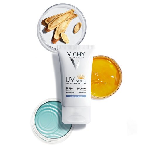 Vichy UV PROTECT Crème Hydratante Invisible SPF50 Tous Types de Peaux – 40ml – Image 3