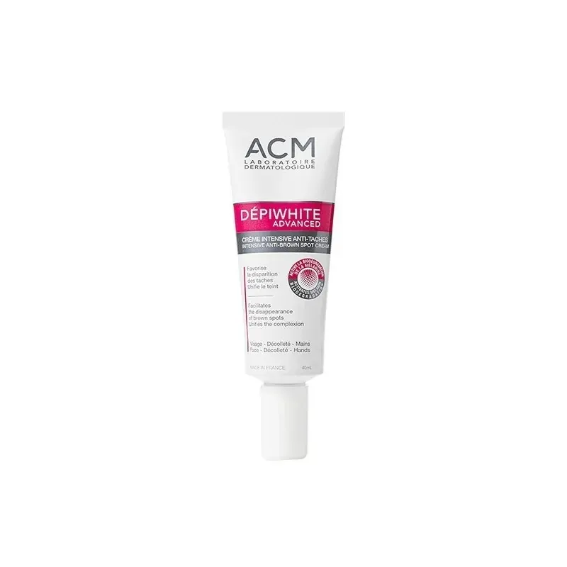 ACM DEPIWHITE ADVANCED Creme intensive Anti-tache + creme solaire invisible SPF50+