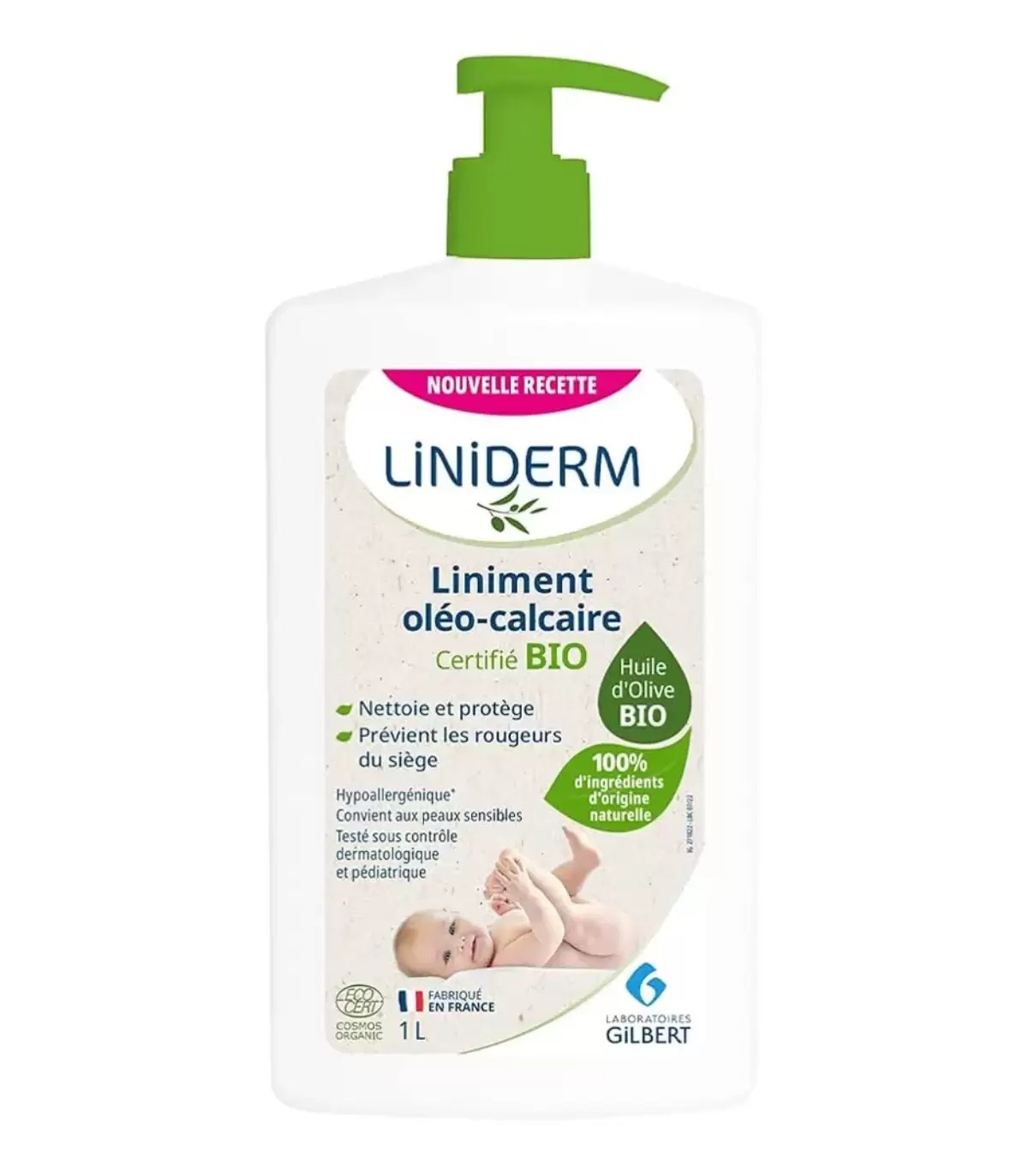 GILBERT LINIDERM liniment oléo-calcaire 1 L