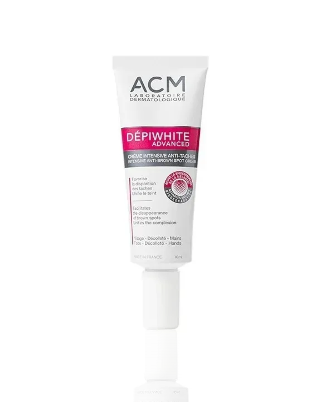 ACM DEPIWHITE ADVANCED Creme intensive Anti-tache + creme solaire invisible SPF50+